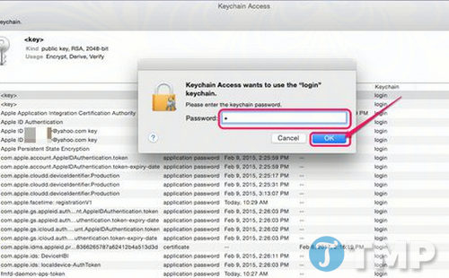 Vô hiệu hóa Keychain trên Mac