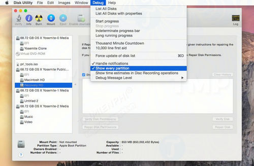 Cách tạo phân vùng Recovery HD trên Mac