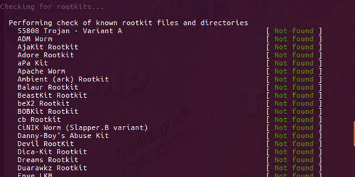 Cách quét Virus và Rootkit trên Linux