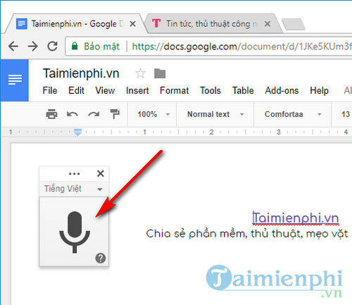 cach soan van ban bang giong noi bang google docs va google dich 5