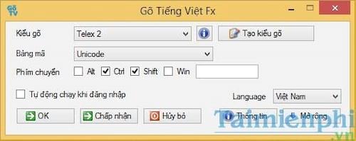 go tieng viet tren win 8 3