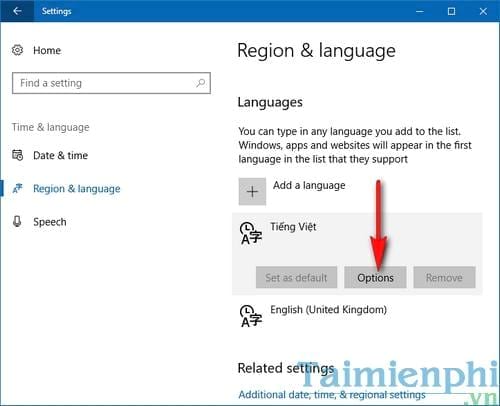 cach cai tieng viet cho may tinh windows 10 4