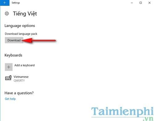 cach cai tieng viet cho may tinh windows 10 5