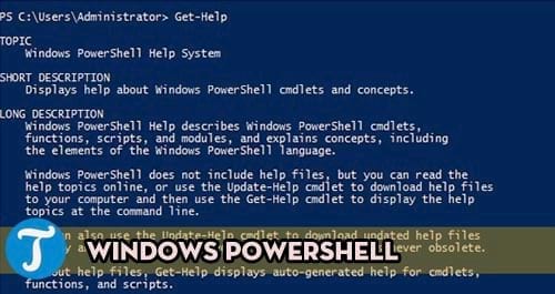 Sự khác nhau giữa Command Prompt và Windows PowerShell