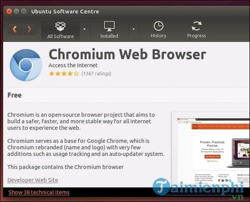 Sự khác nhau giữa Chromium và Chrome