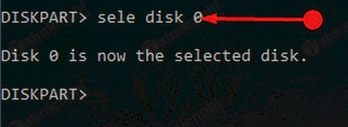 Cách xóa ổ đĩa Windows 10 với DiskPart