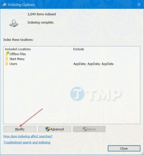 Cách ẩn file và thư mục trên Windows 10 search