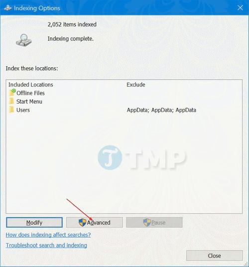 Cách ẩn file và thư mục trên Windows 10 search
