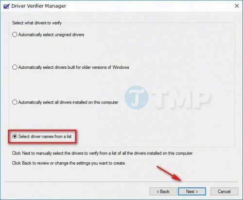Cách tắt, bật Driver Verifier trên Windows 10
