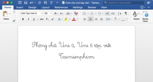 cach cai font uni tap viet 0 va uni tap viet 5 cho macbook 3