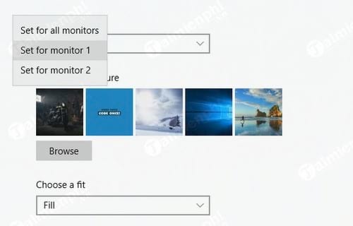 cach thiet lap dual monitor tren windows 10 5