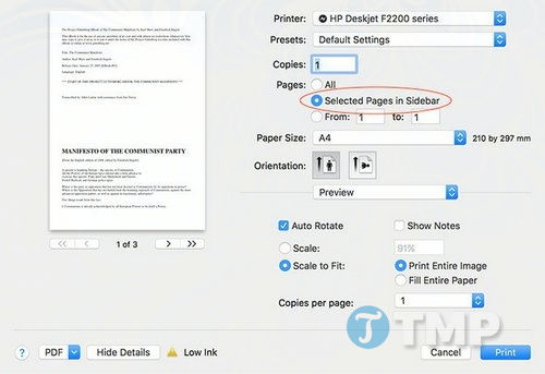 Tạo, ghép, chia nhỏ và chỉnh sửa file PDF trên Mac