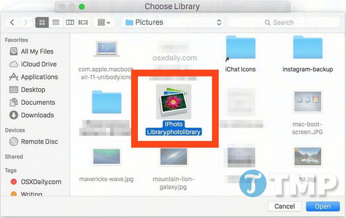 cach di chuyen thu vien anh iphoto vao ung dung photos tren mac 3