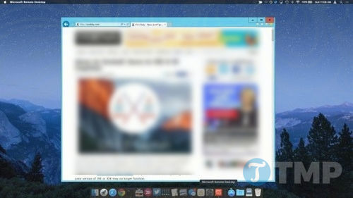 Hướng dẫn sử dụng trình duyệt Internet Explorer 11 trên Mac OS X
