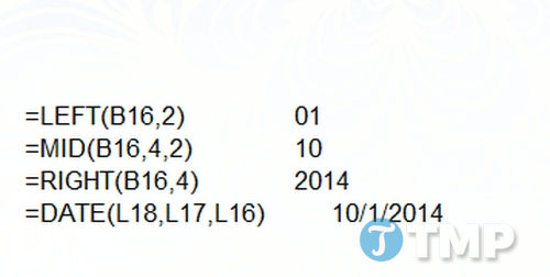 Cách chuyển đổi định dạng ngày/ tháng/năm thành định dạng tháng/ngày/năm trong Excel