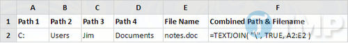 ham textjoin excel