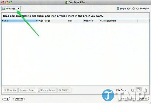 Cách ghép file PDF trên Mac, nối file PDF trên hệ điều hành Mac OS