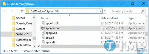 Spooler SubSystem App (spoolsv.exe) có phải virus?
