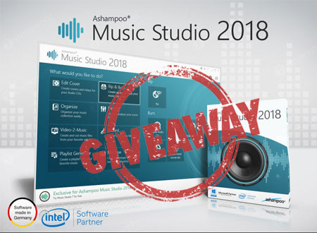 giveaway ban quyen mien phi ashampoo music studio 2018 chinh sua am thanh