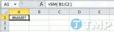 Tổng hợp lỗi công thức trong Excel