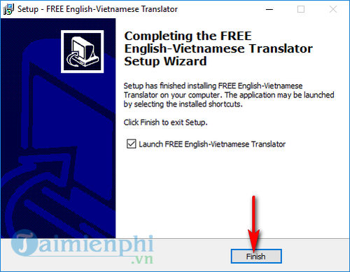 Cách cài đặt English to Vietnamese