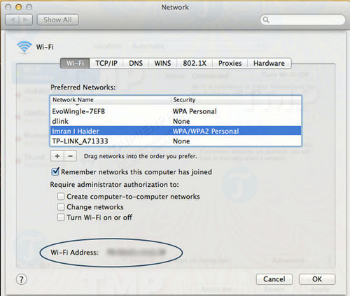 Cách tìm địa chỉ IP và địa chỉ Mac trên Mac OS X