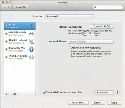 Cách tìm địa chỉ IP và địa chỉ Mac trên Mac OS X