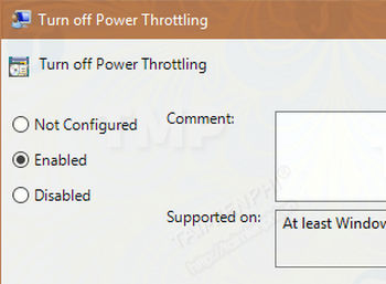 Vô hiệu hóa Power Throttling trên Windows 10