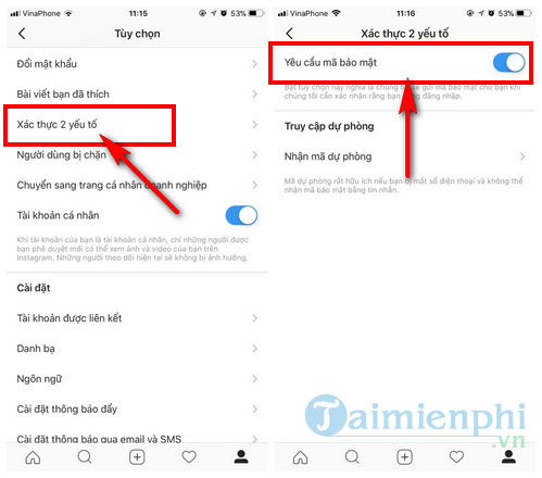 huong dan bao ve tai khoan instagram an toan bao mat nhat