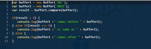 Buffer trong node.js là gì?