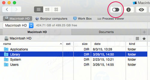 Cách chỉnh sửa file .htaccess, robots.txt và các file trên Mac