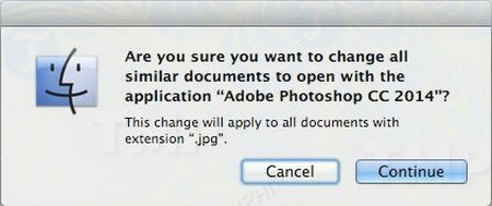 Thay đổi ứng dụng mặc định để mở file trên Mac