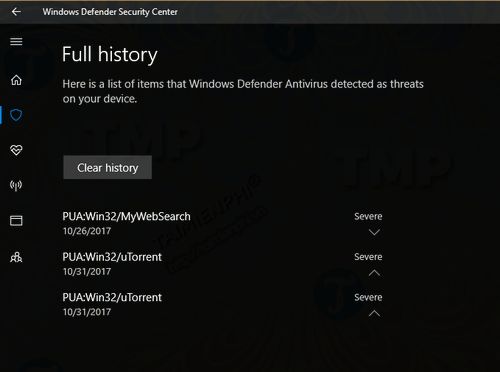 uTorrent bị Windows Defender đánh dấu là phần mềm độc hại