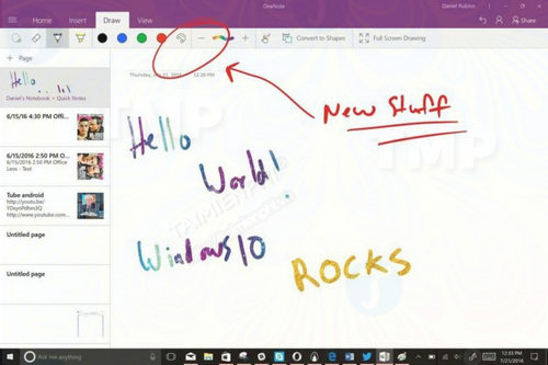 onenote uwp lam ung dung mac dinh cho office 2019