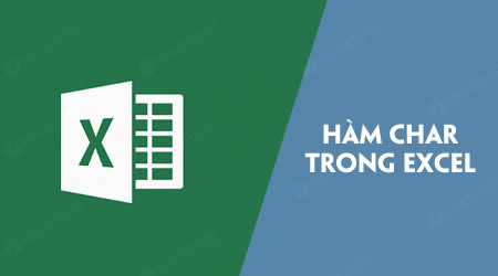 ham char trong excel