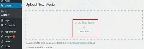 Cách thêm các file Media trong WordPress