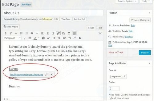 how to edit links in wordpress 6
