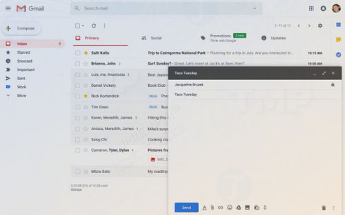 gmail sap co tinh nang soan email thong minh smart compose
