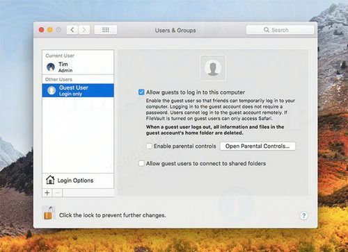 3 lý do tại sao nên sử dụng tài khoản Guest trên macOS