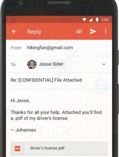gmail cho di dong cap nhat che do confidential mode tu huy email