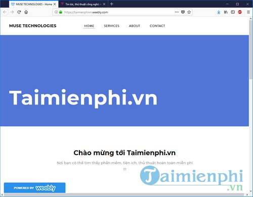 Cách tạo website miễn phí trên Weebly