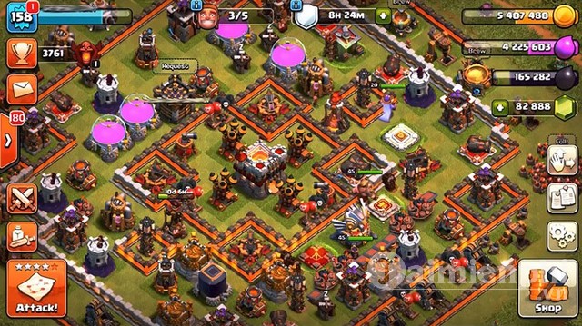cach choi clash of clans cho nguoi moi bat dau