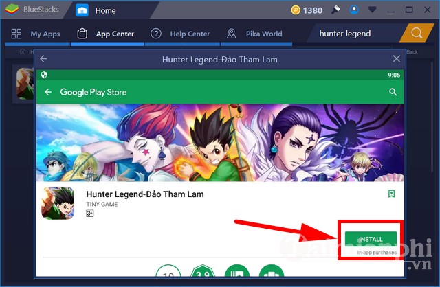 Cách chơi Hunter Legend trên máy tính