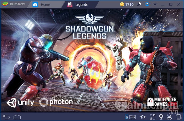 Cách chơi Shadowgun Legends trên máy tính