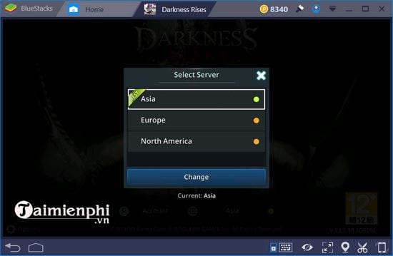 Cách chơi Darkness Rises trên máy tính