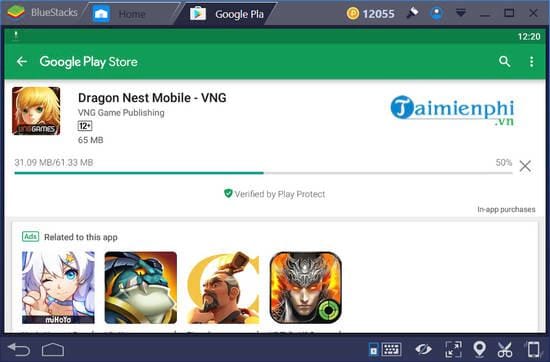 Cách chơi Dragon Nest Mobile trên máy tính