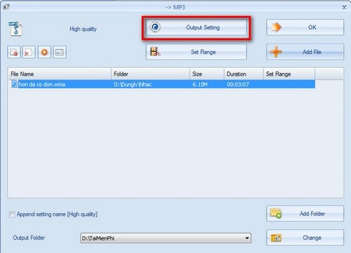 Chuyển Đổi Audio Sang Mp3 Với Format Factory