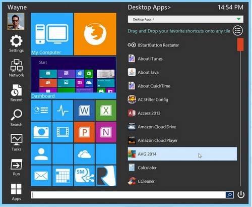 Các nút Start và Menu tùy chọn miễn phí cho Windows 8.1