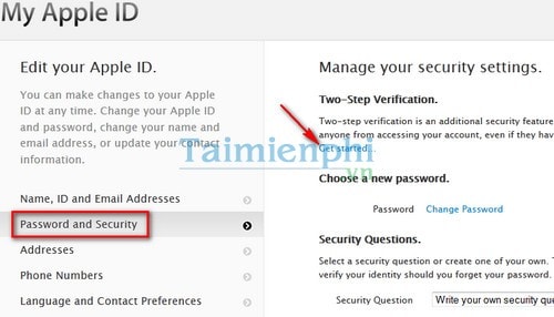Kích hoạt bảo mật 2 lớp iCloud, tạo 2 mật khẩu đăng nhập iCloud