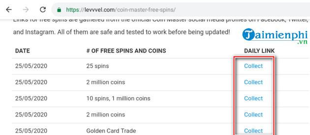 Cách nhận vòng quay, chạy spins game Coin Master 2021 miễn phí